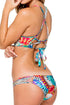 Luli Fama Encantadora High Neck Cut Out Underwire Top